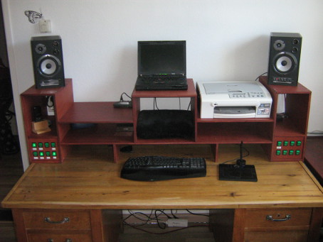 Desk cabinet overview